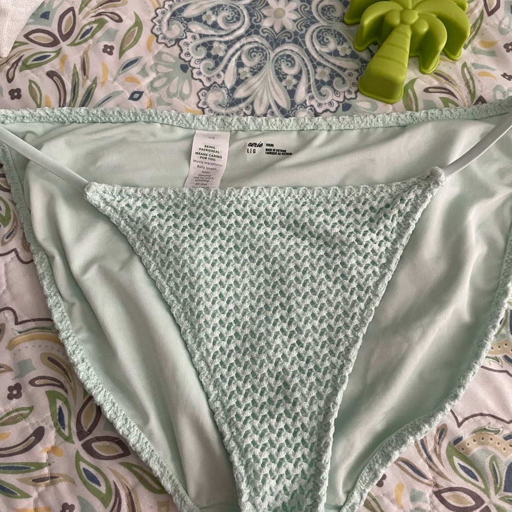 Aerie Light Green Women's bikini bottoms